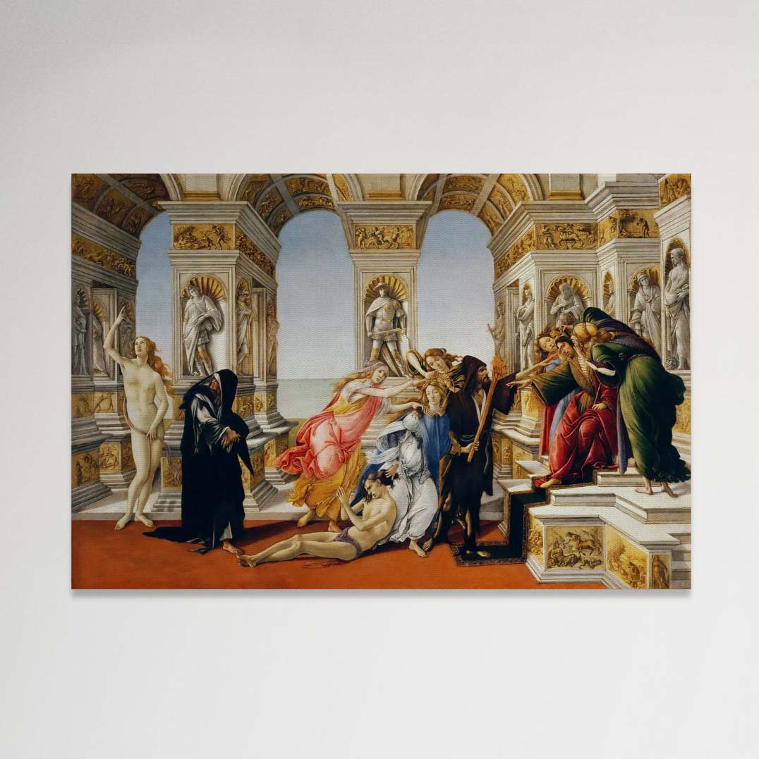 La Calumnia de Apelles - Botticelli (Canvas)