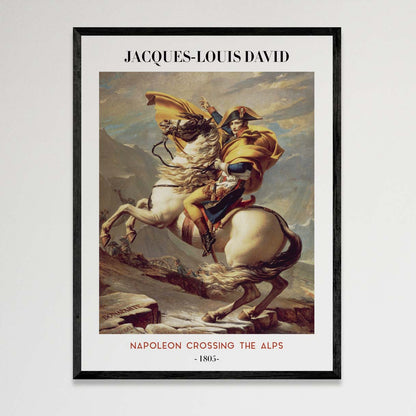 Napoleon Crossing The Alps (Cuadro Artístico)