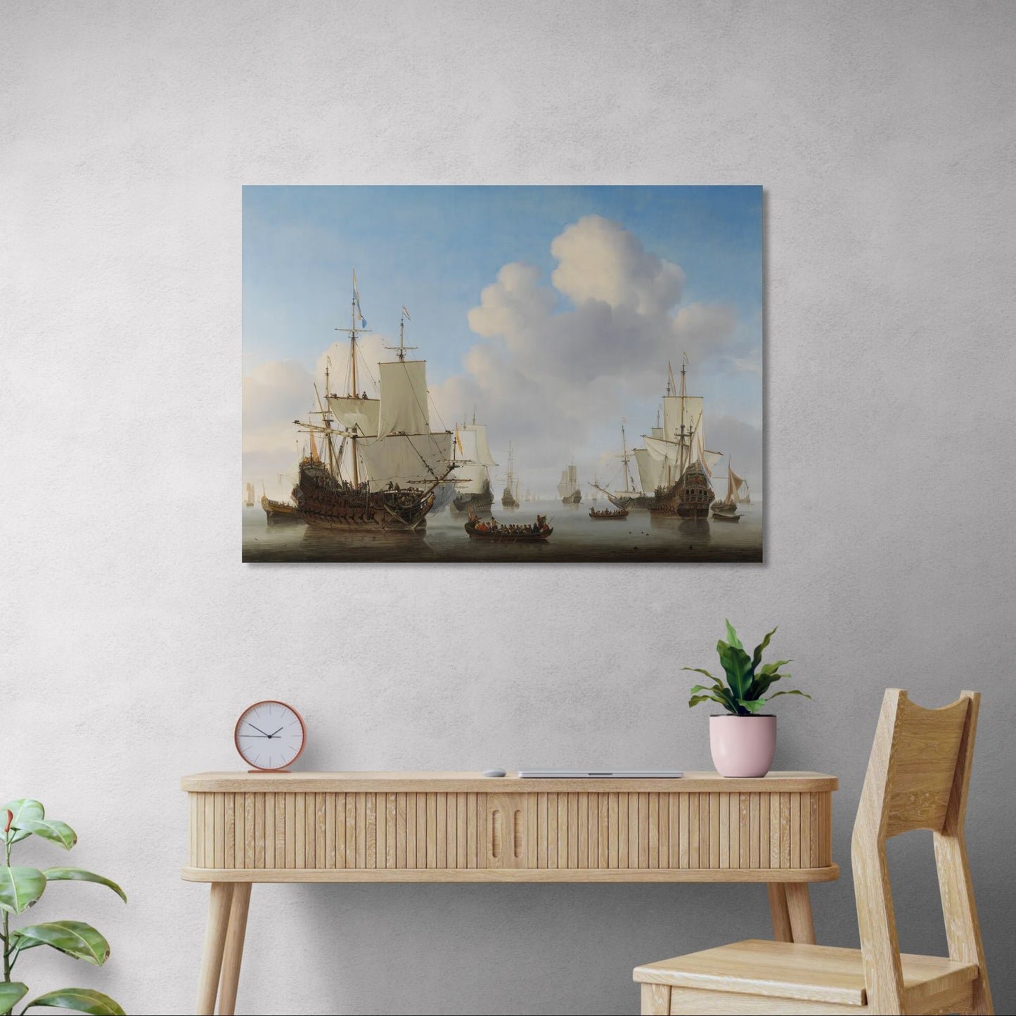 Barco Holandés II - Willem van de Velde (Canvas)