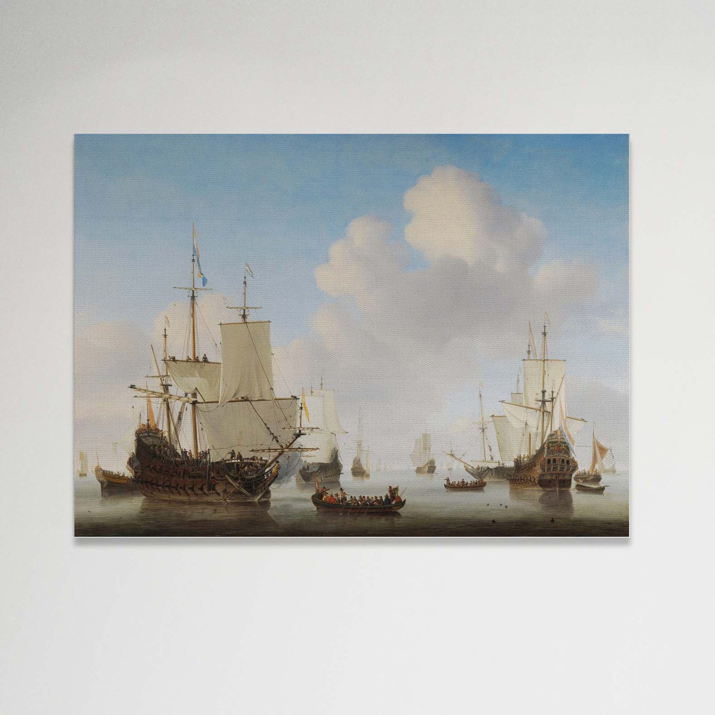 Barco Holandés II - Willem van de Velde (Canvas)