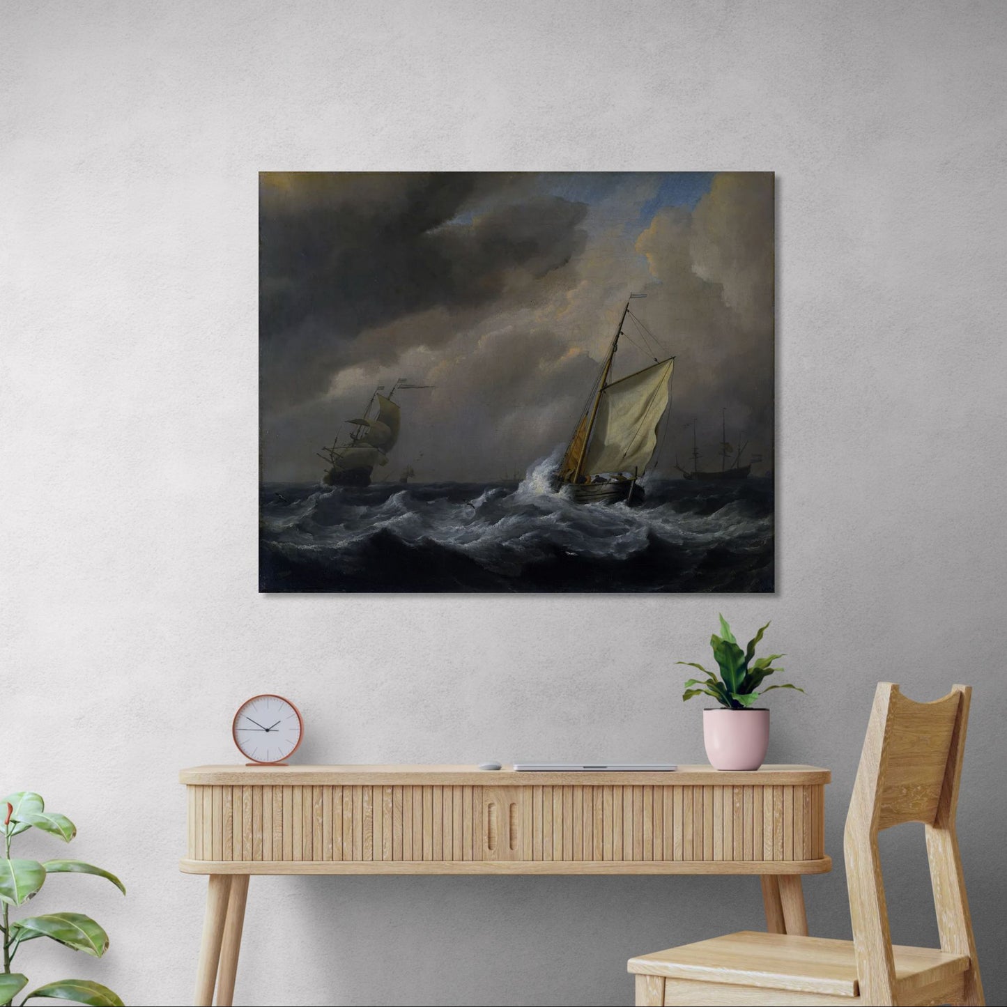 Barco Holandés III - Willem van de Velde (Canvas)