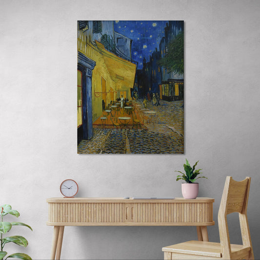 Terraza De Café Por La Noche - Vincent Van Gogh (Canvas)