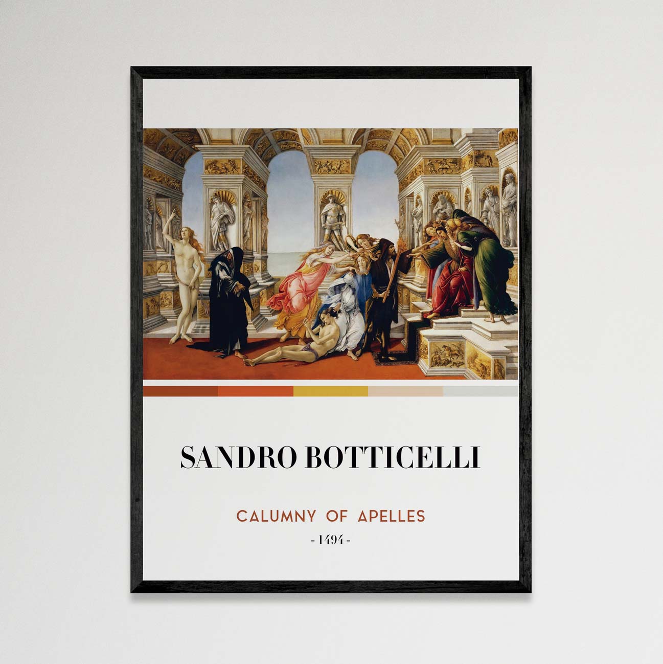 Calumny of Apelles (Cuadro Artístico)