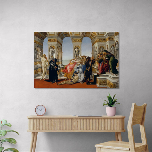 La Calumnia de Apelles - Botticelli (Canvas)
