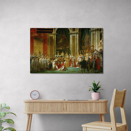 La Coronación De Napoleón - Jacques-Louis David (Canvas)