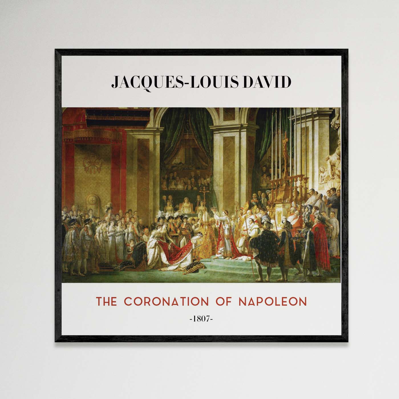 The Coronation Of Napoleon (Cuadro Artístico)