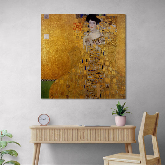 Retrato de Adele Bloch-Bauer I - Klimt (Canvas)
