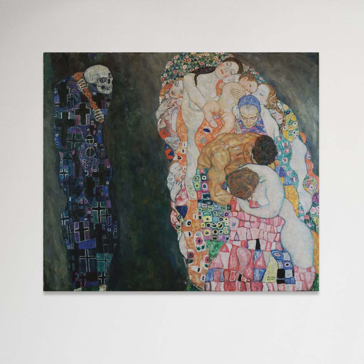 Muerte Y Vida - Klimt (Canvas)