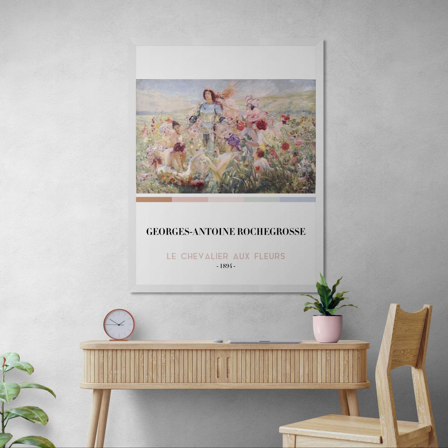 Le Chevalier Aux Fleurs (Cuadro Artístico)