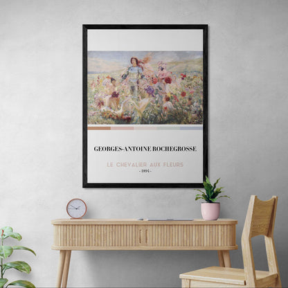 Le Chevalier Aux Fleurs (Cuadro Artístico)