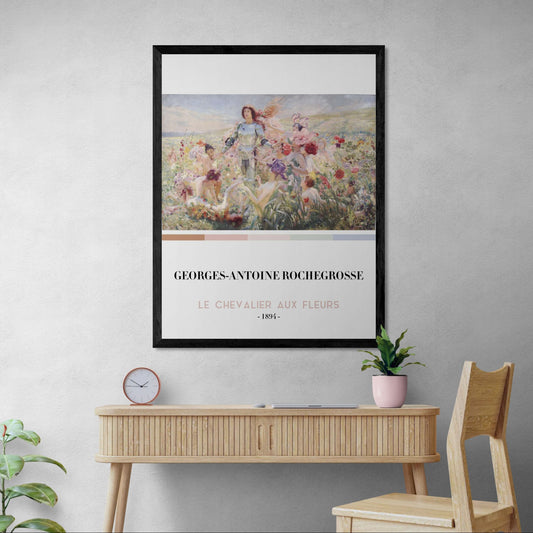 Le Chevalier Aux Fleurs (Cuadro Artístico)