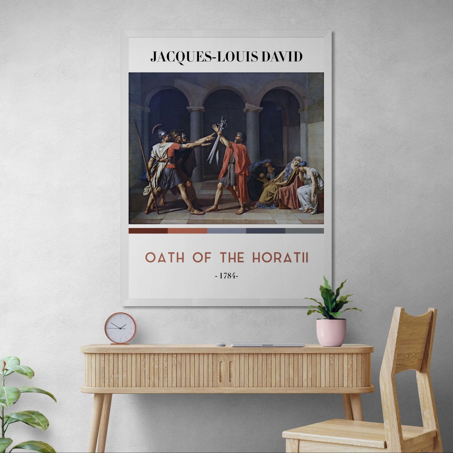 Oath Of The Horatii (Cuadro Artístico)