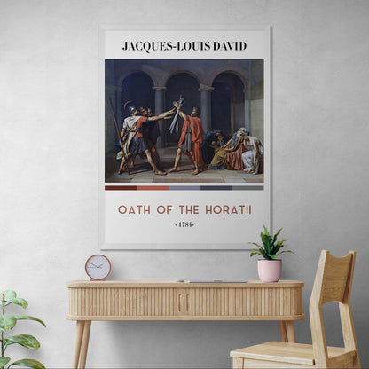 Oath Of The Horatii (Cuadro Artístico)