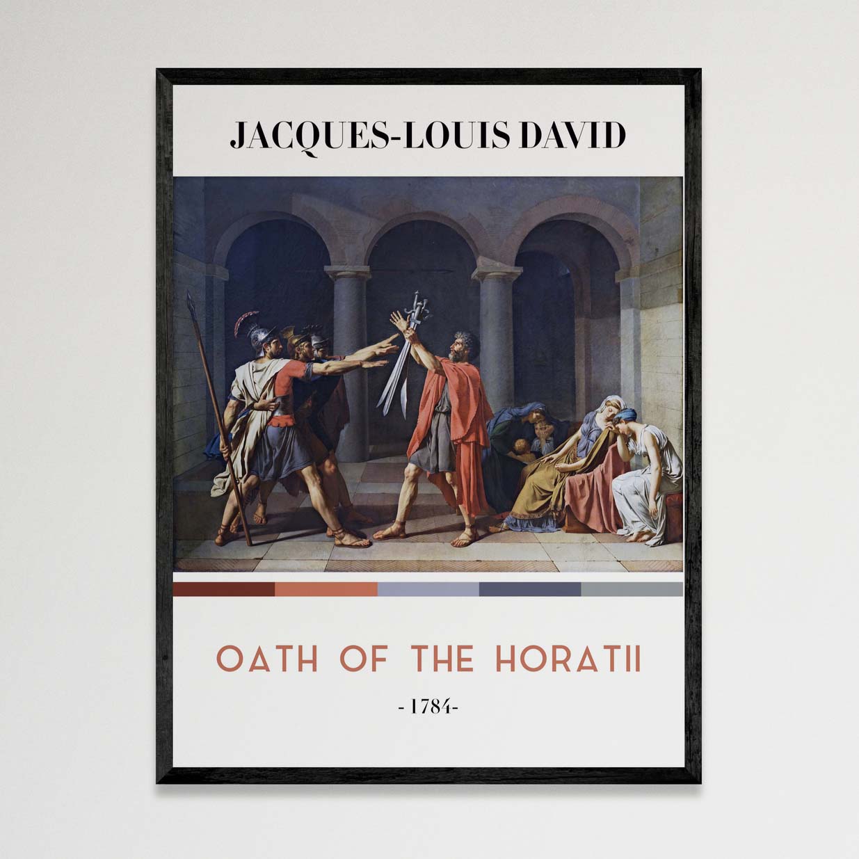 Oath Of The Horatii (Cuadro Artístico)
