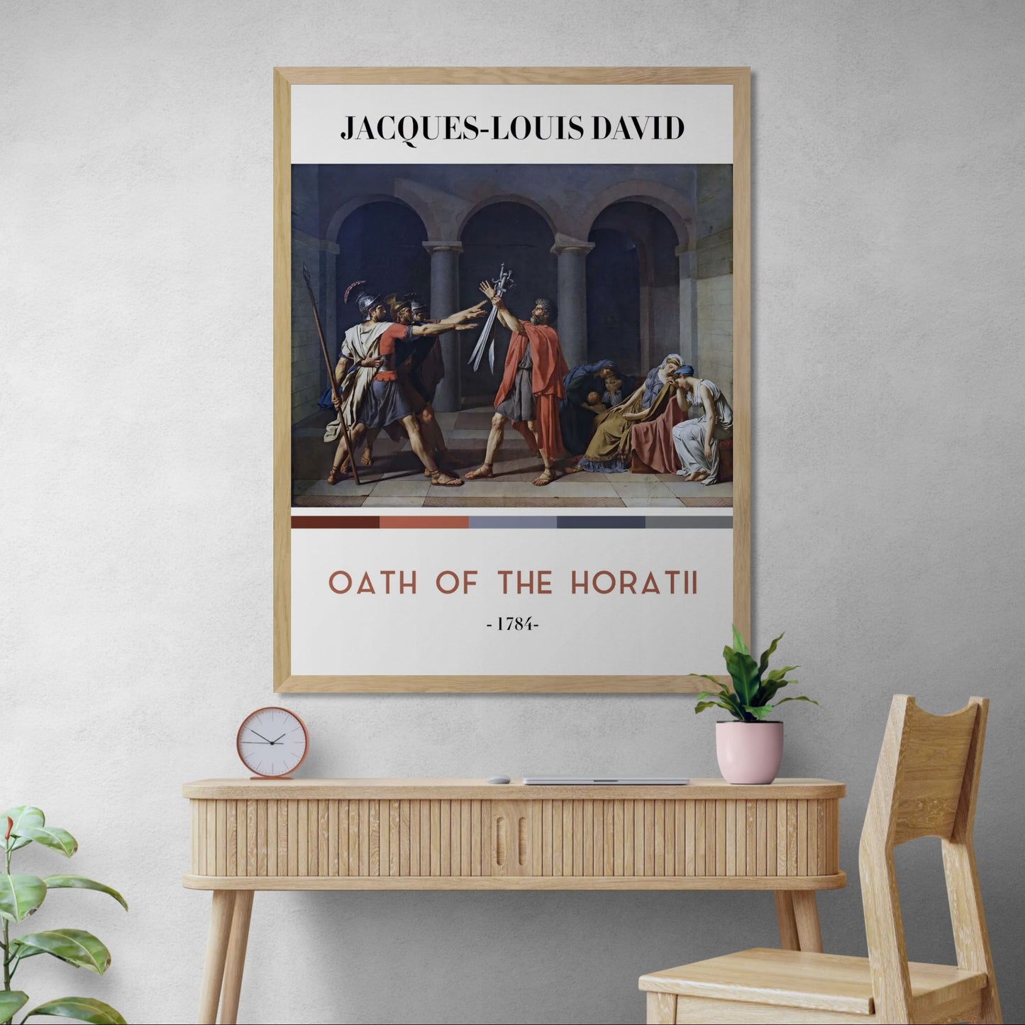 Oath Of The Horatii (Cuadro Artístico)
