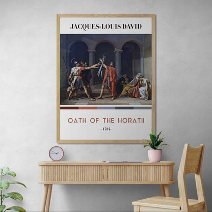 Oath Of The Horatii (Cuadro Artístico)