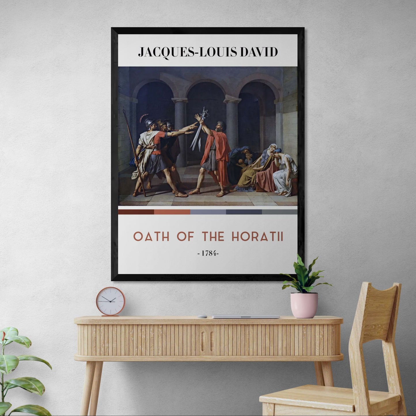 Oath Of The Horatii (Cuadro Artístico)