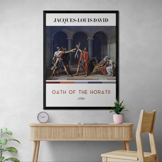 Oath Of The Horatii (Cuadro Artístico)