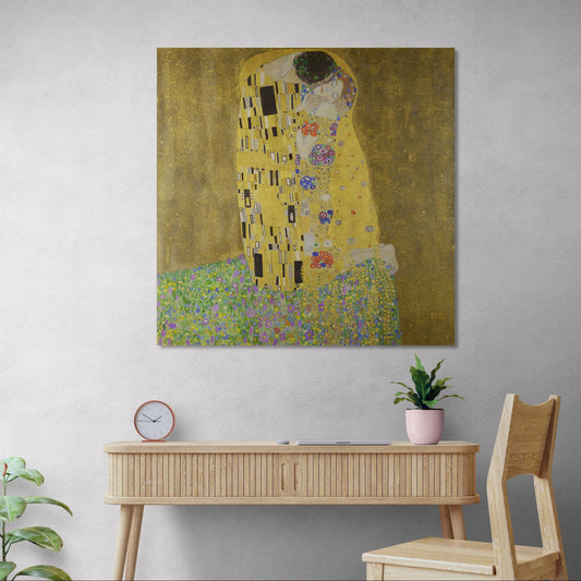 El Beso - Klimt (Canvas)
