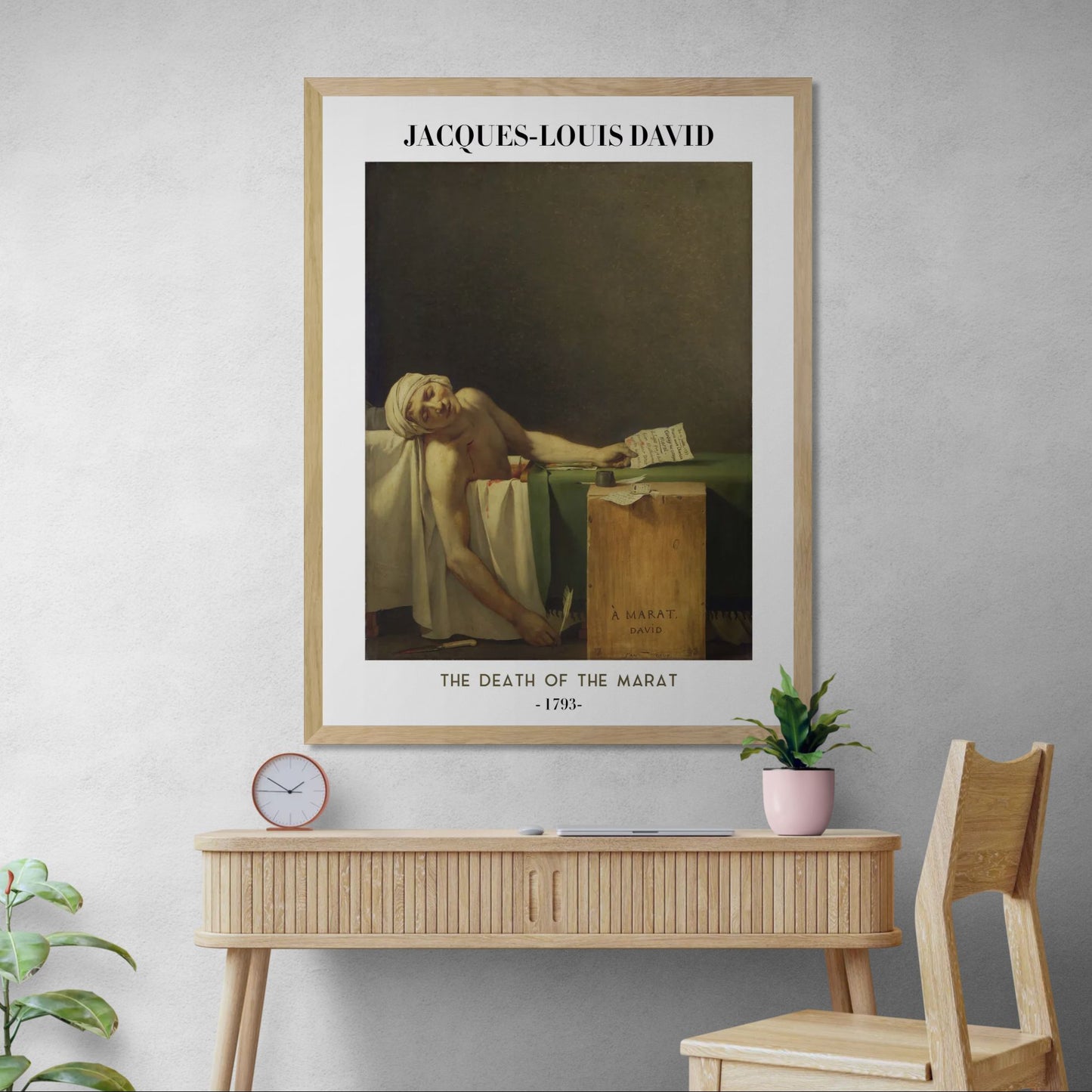 The Death Of The Marat (Cuadro Artístico)