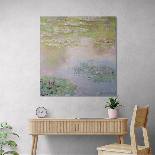 Water Lilies - Monet (Canvas)