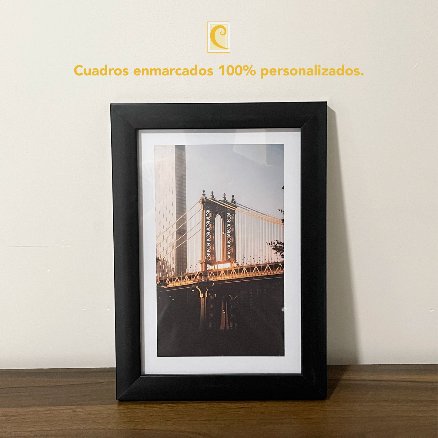 Pack 3 Cuadros Enmarcados Personalizados (Horizontales)