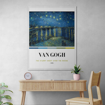 The Starry Night Over The Rhone (Cuadro Artístico)