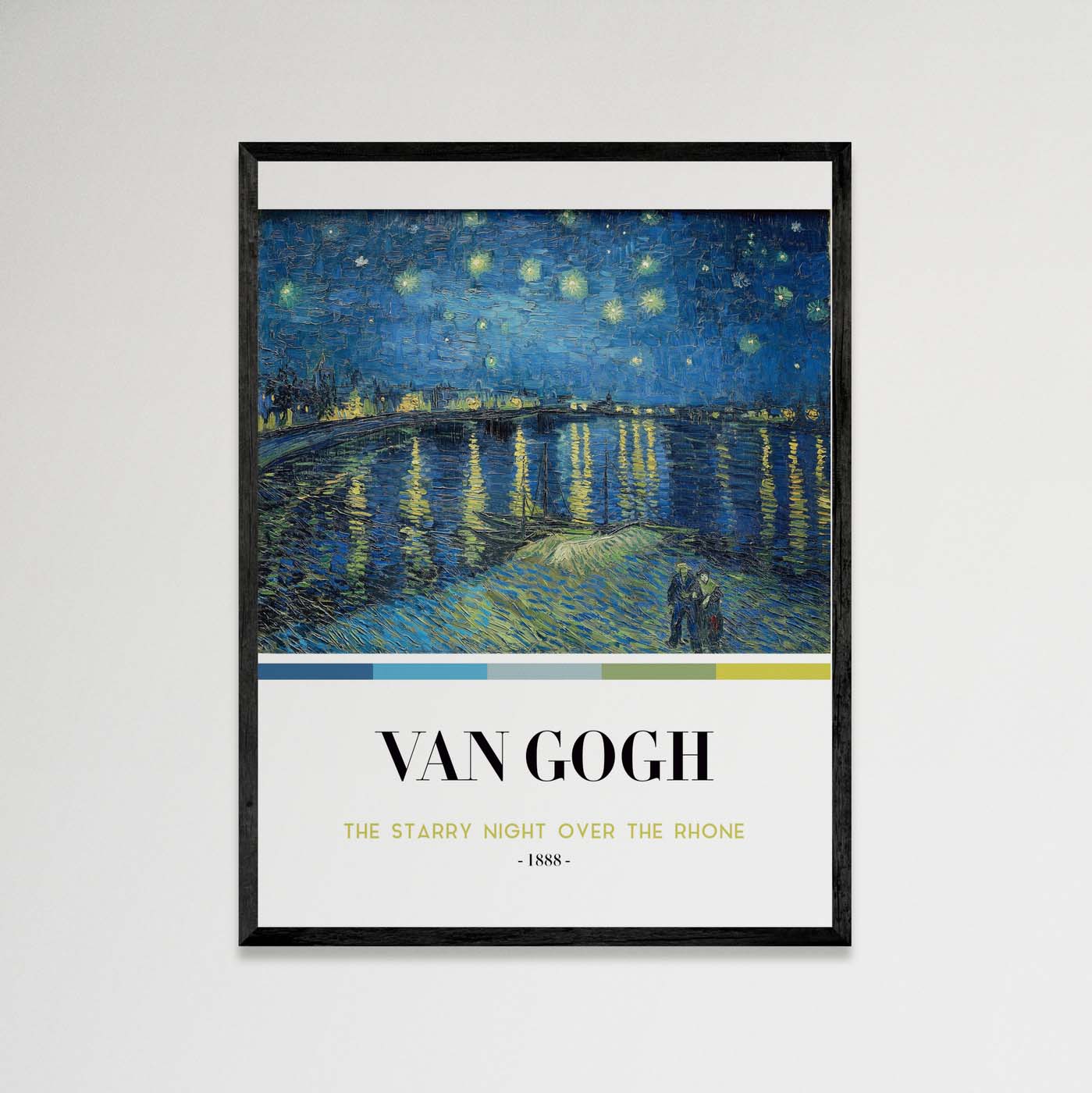 The Starry Night Over The Rhone (Cuadro Artístico)