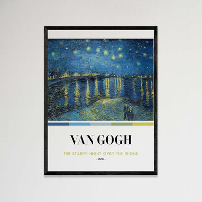 The Starry Night Over The Rhone (Cuadro Artístico)