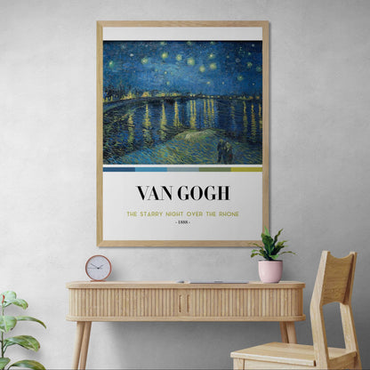 The Starry Night Over The Rhone (Cuadro Artístico)