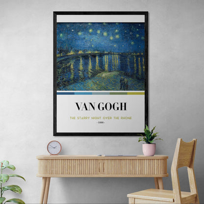 The Starry Night Over The Rhone (Cuadro Artístico)
