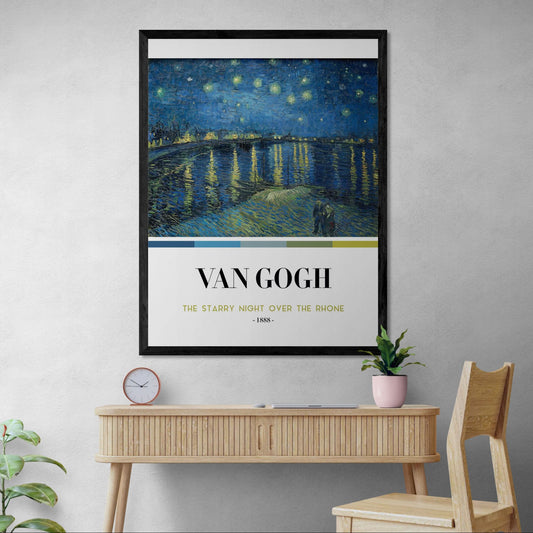 The Starry Night Over The Rhone (Cuadro Artístico)