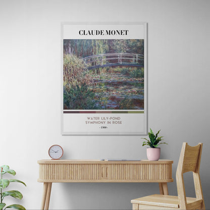Water Lily-Pond Symphony in rose (Cuadro Artístico)