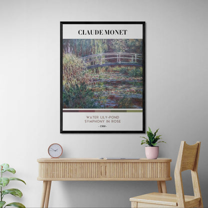 Water Lily-Pond Symphony in rose (Cuadro Artístico)