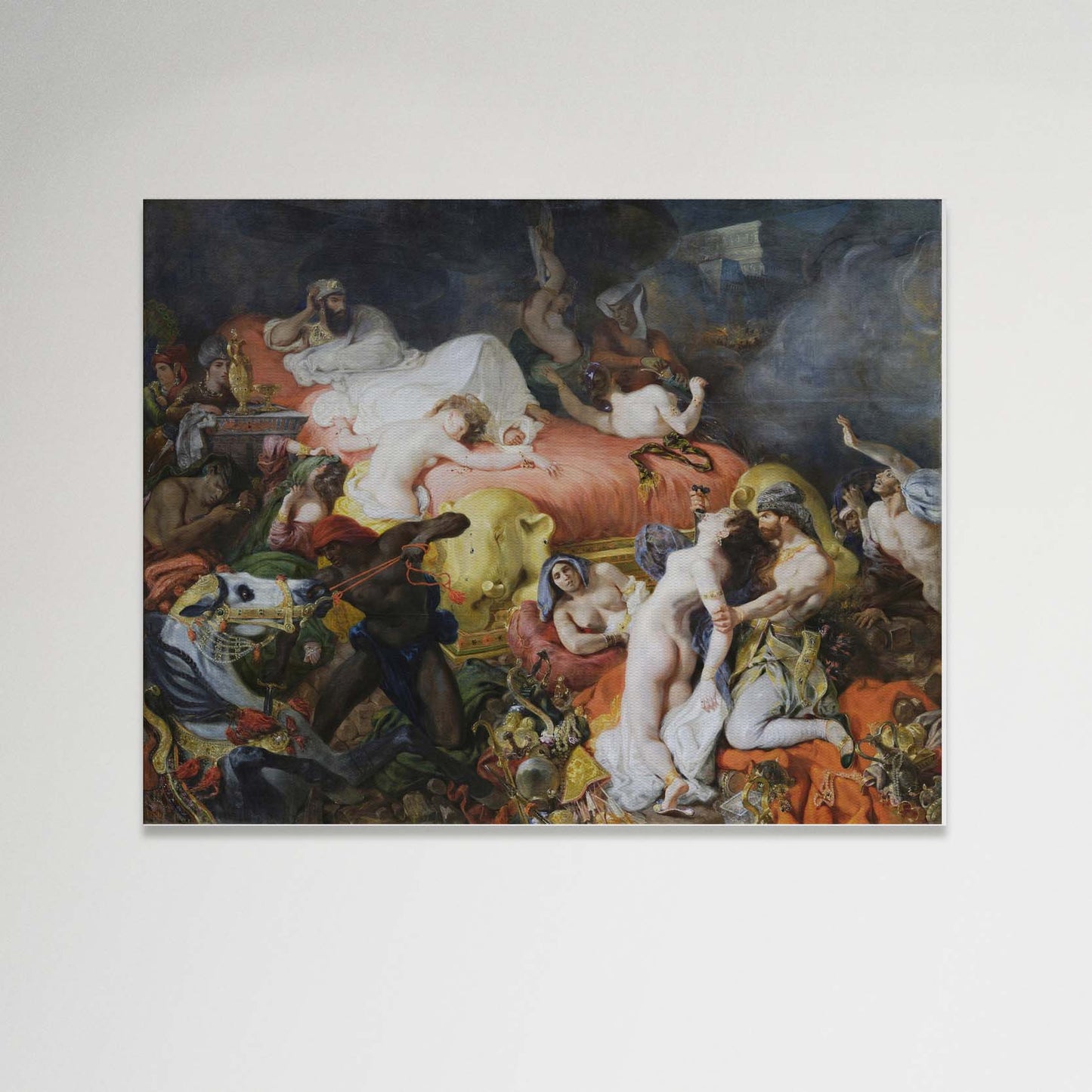 La Muerte de Sardanapalus - Eugène Delacroix (Canvas)