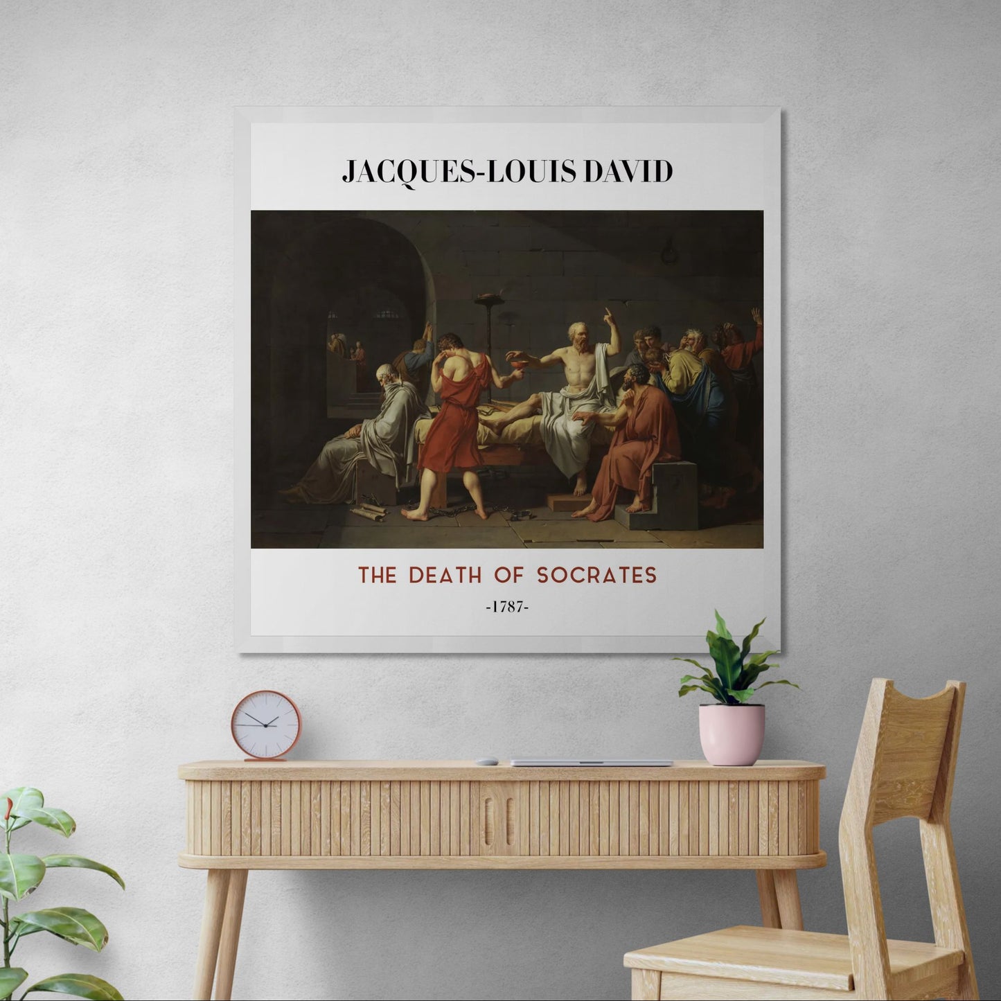 The Death Of Socrates (Cuadro Artístico)