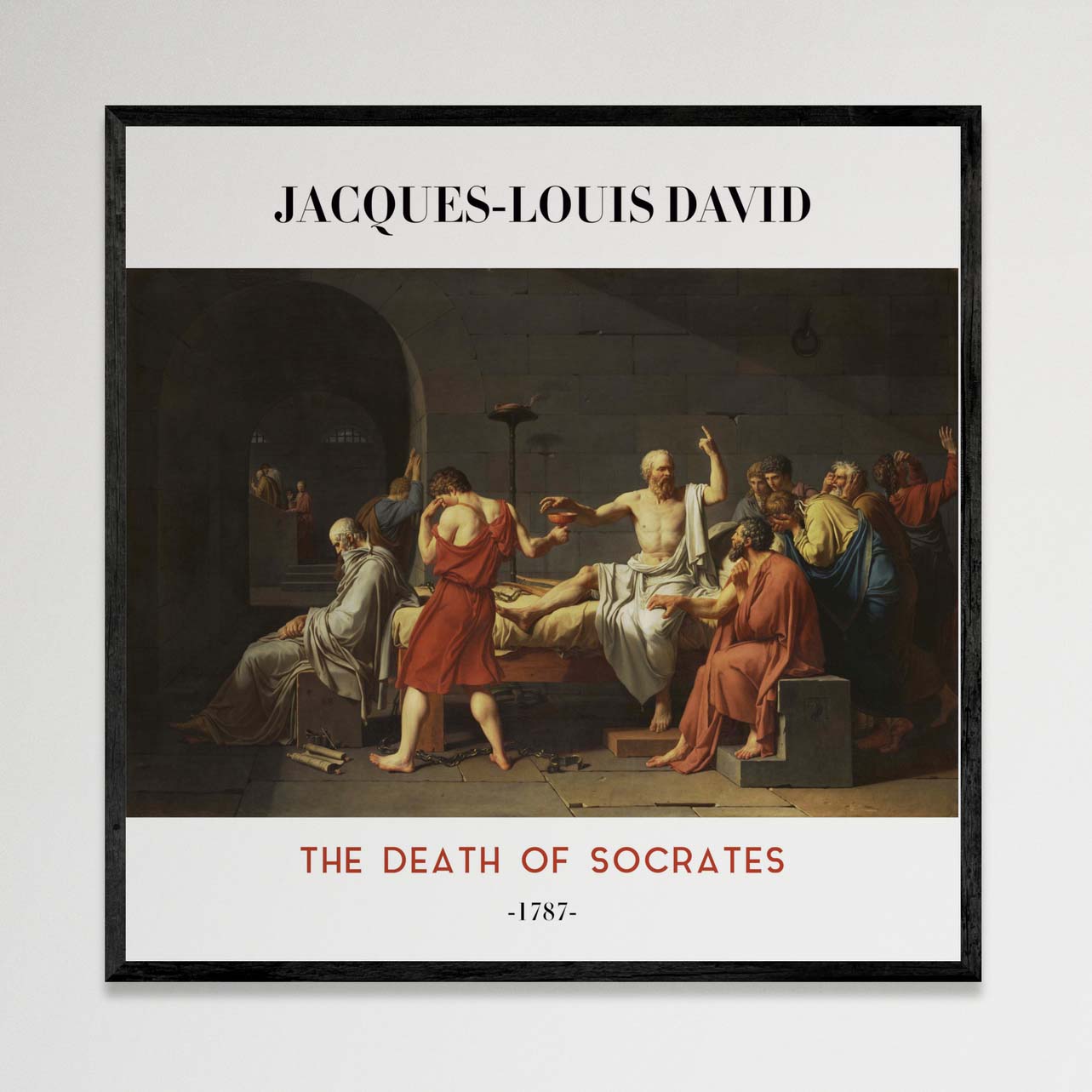 The Death Of Socrates (Cuadro Artístico)