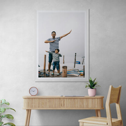Cuadro Enmarcado Personalizable (Vertical)