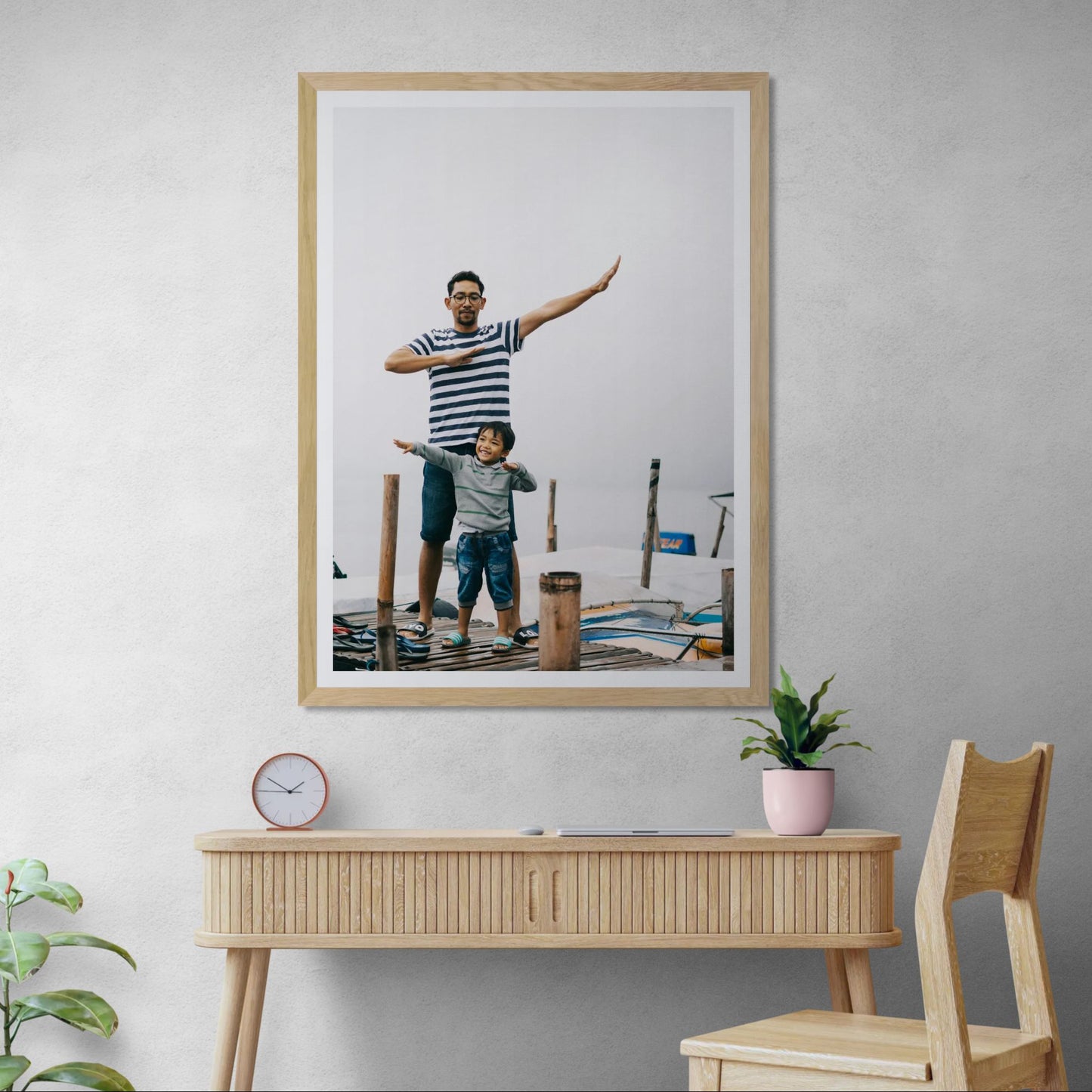 Cuadro Enmarcado Personalizable (Vertical)