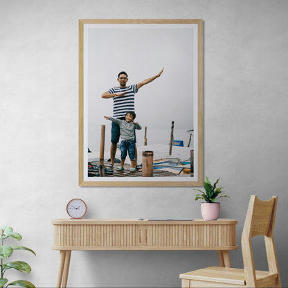 Cuadro Enmarcado Personalizable (Vertical)