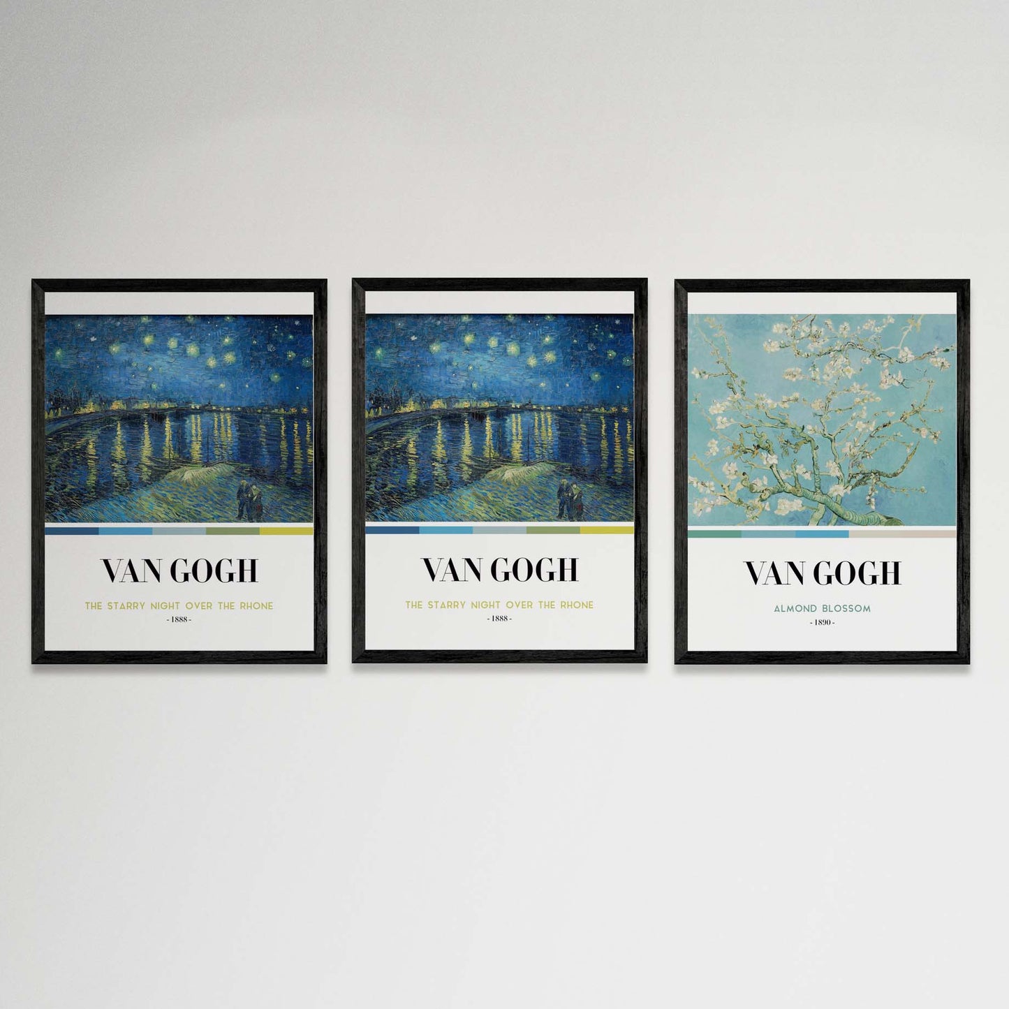 Pack 3 Cuadros Vincent Van Gogh