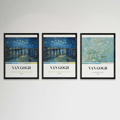 Pack 3 Cuadros Vincent Van Gogh