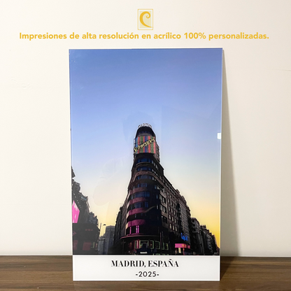 Cuadro Acrílico Personalizable (Horizontal)